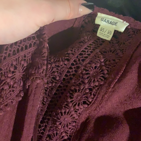 Red cardigan from Garage - Picture 3 of 3